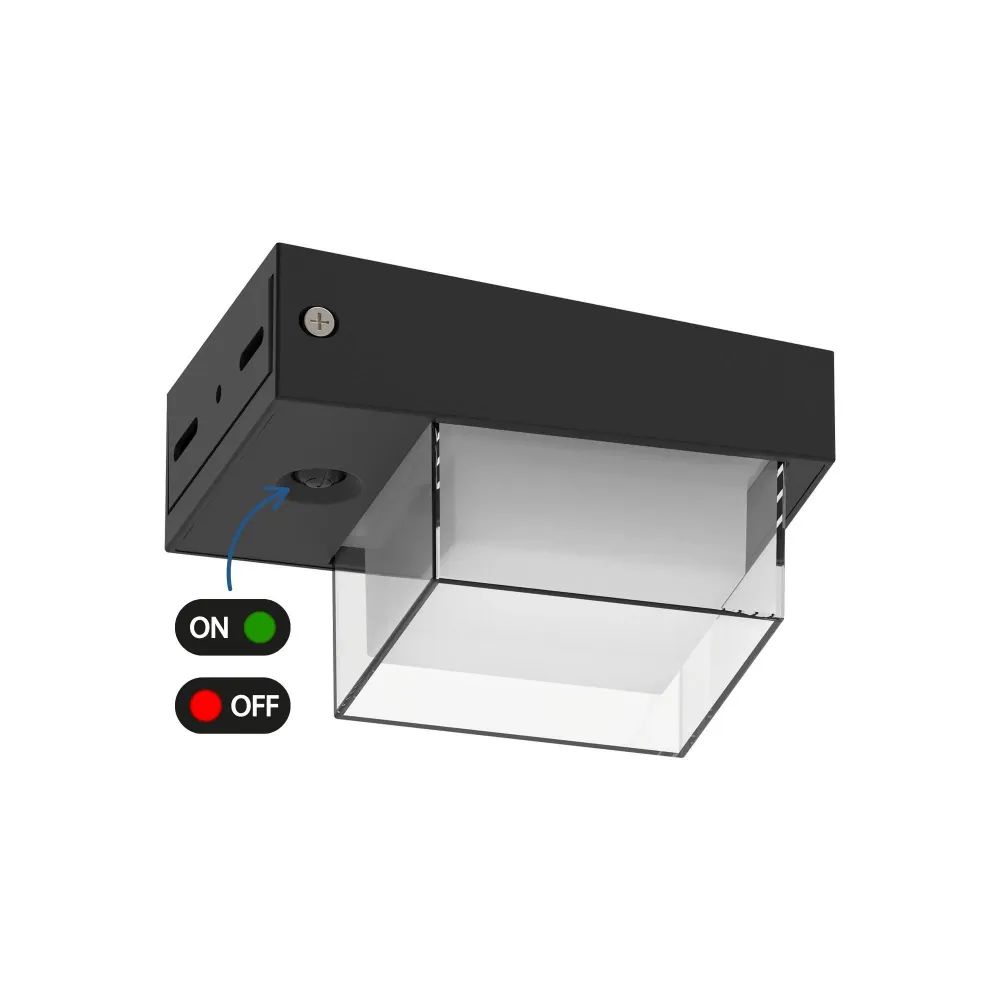 Lampada solare LED con sensore microonde - 3000K - IP65 - 360lm