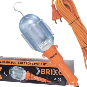 Lampade portatili Brixo con cavo. Prezzo per Pezzo.