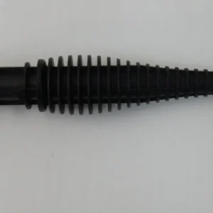 Lancia vapore punta curva complata nera Unitekno