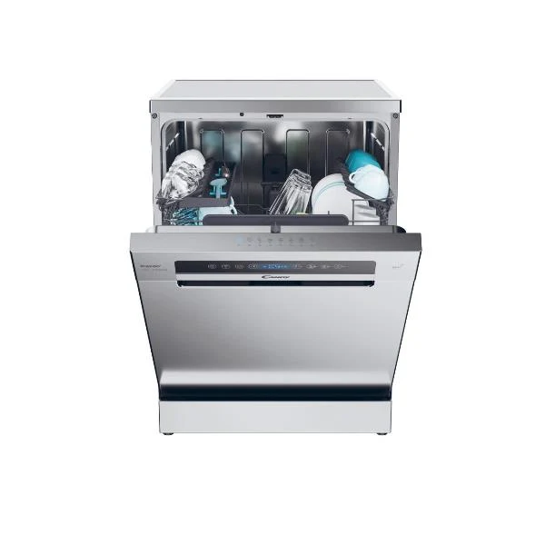 Lavastoviglie Candy Rapido CF 4C6F0X 14 Coperti Classe C (A85xL59,7xP59,8) Wi-Fi e BLE Inox