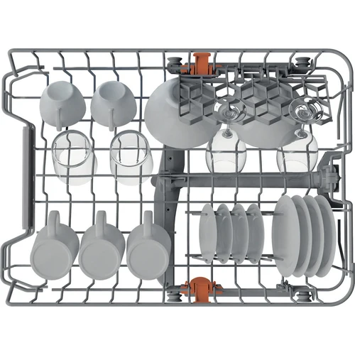 Lavastoviglie Hotpoint Ariston HA3FC10BS7A0S 10 Coperti Classe C (A85xL45xP59) Inox