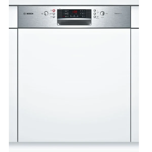 Lavastoviglie da Incasso Scomparsa Parziale Bosch 12 Coperti SilencePlus SMI46GS01E Classe E
