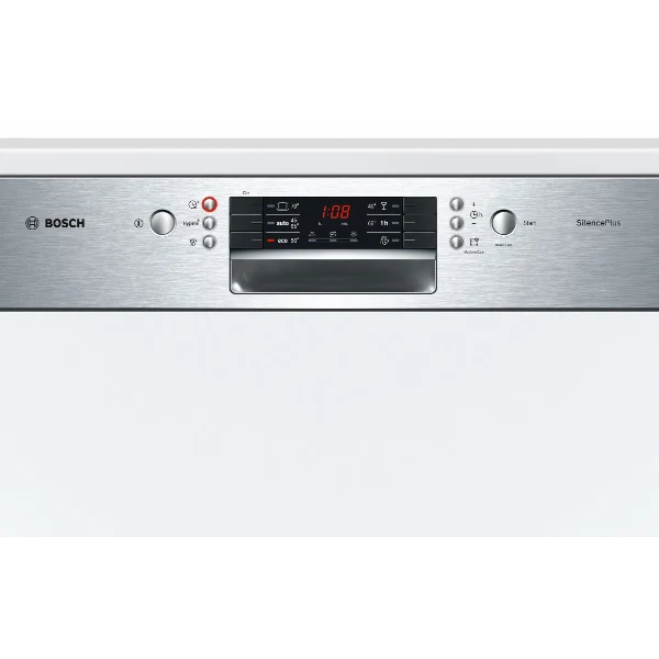 Lavastoviglie da Incasso Scomparsa Parziale Bosch 12 Coperti SilencePlus SMI46GS01E Classe E