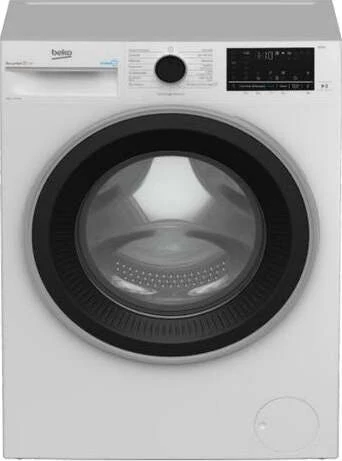 Lavatrice Beko 7002740011 STEAMCURE BWUS374S Slim White e Black
