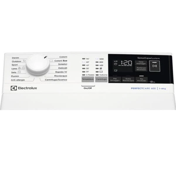 Lavatrice Carica dall' Alto Electrolux 6 Kg 1200 Giri EW6T462I Classe E