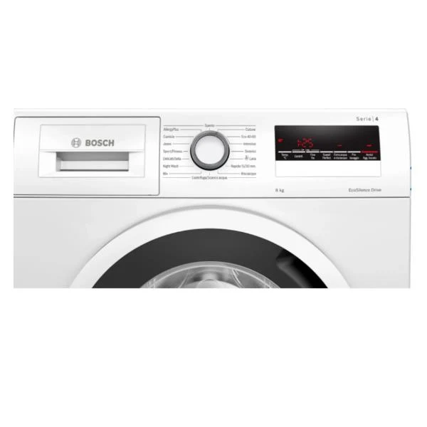 Lavatrice Carica Frontale Bosch 8 Kg Serie 4 EcoSilence Drive 1200 Giri WAN24258IT Classe C