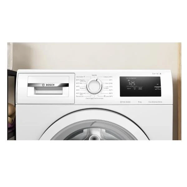 Lavatrice Carica Frontale Bosch WAN24009II 9 Kg Serie 4 Classe (A84,5xL59,8xP59) 1200 Giri SpeedPerfect Funzione Aggiungi...