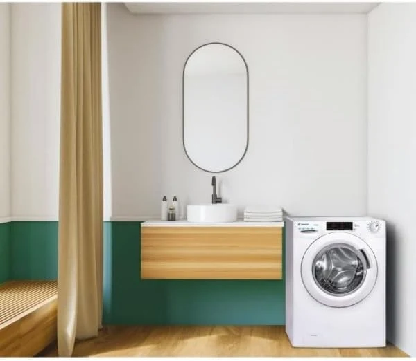 Lavatrice Carica Frontale Candy CS 128TXME-S 8 Kg Classe (A85xL60xP52) 1200 Giri Smart Motore Inverter