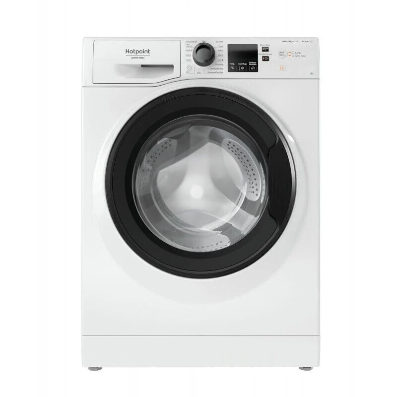 Lavatrice Carica Frontale Hotpoint Active 40 7 Kg NF725WK IT Classe B (A85xL59,5xP54) 1200 Giri Inverter Funzione Vapore