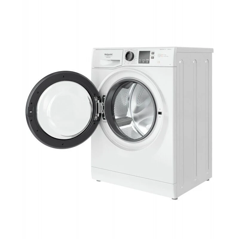 Lavatrice Carica Frontale Hotpoint Active 40 7 Kg NF725WK IT Classe B (A85xL59,5xP54) 1200 Giri Inverter Funzione Vapore