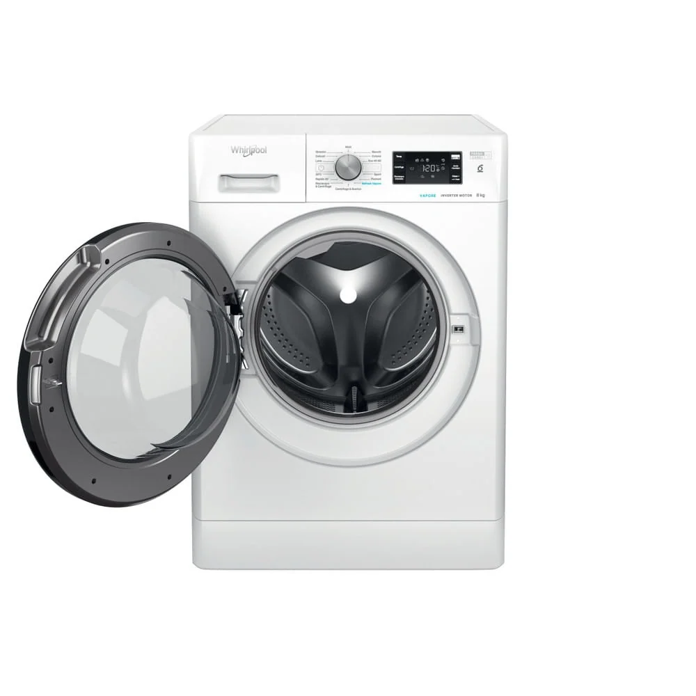 Lavatrice Carica Frontale Whirlpool FFB R8528 BV IT 8 Kg Classe B 1200 Giri (A84,5xL59,5xP63) Tecnologia 6° Senso Refresh...
