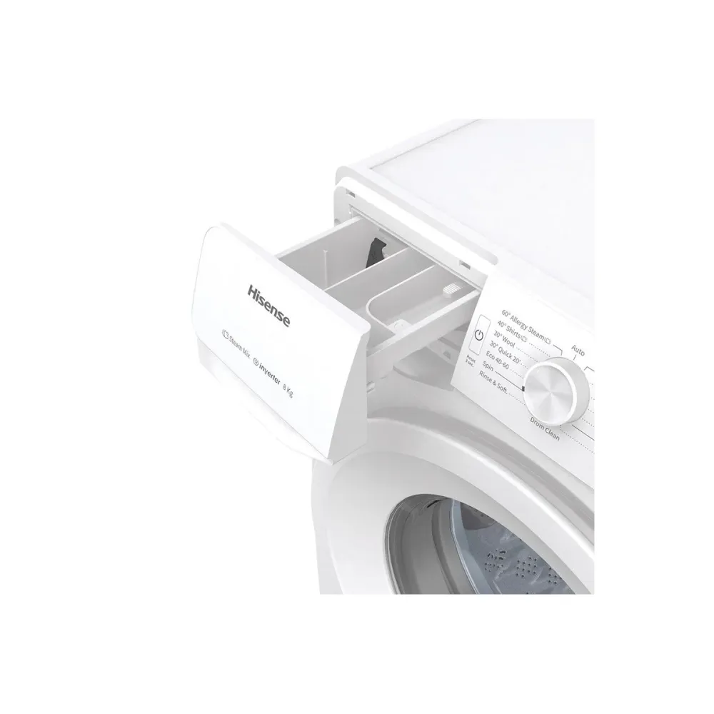 Lavatrice Caricamento frontale Hisense 9 kg WFGE90141VM Wave Plus 1400 Giri Classe B