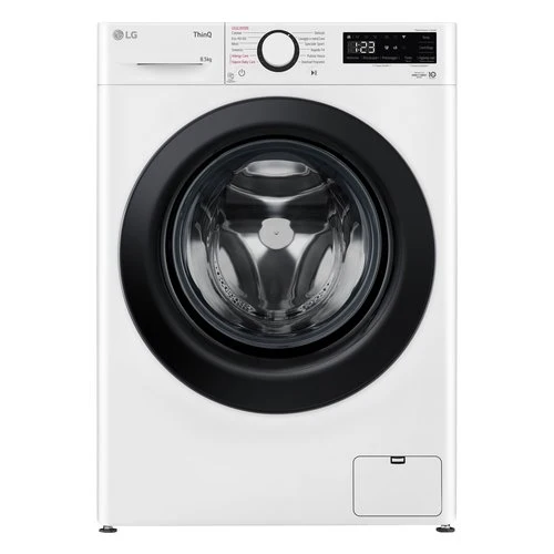Lavatrice Carico Frontale Lg 8,5 Kg F2WV308S6AW AI DD Classe 1200 Giri (A85xL60xP49,5) ThinQ Alexa Google Assistant Invert...