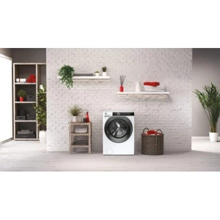 Lavatrice Carico Frontale Hoover H-WASH 500 13 Kg HWE 413AMBS/1-S Classe (A85xP67xL60) 1400 Giri EcoPower Vapore Wifi- Blu...
