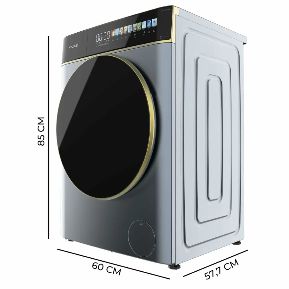 Lavatrice Cecotec DressCode 9900 Autodose Inverter FullColor 1400 rpm 9 kg