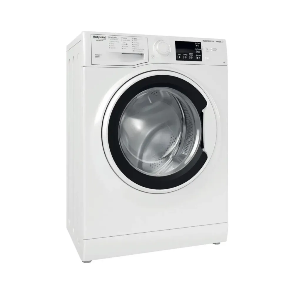 Lavatrice libera installazione carica frontale Hotpoint 7,0 kg Centrifuga 1200 giri al minuto Codice RSSG 72V W IT N Color...