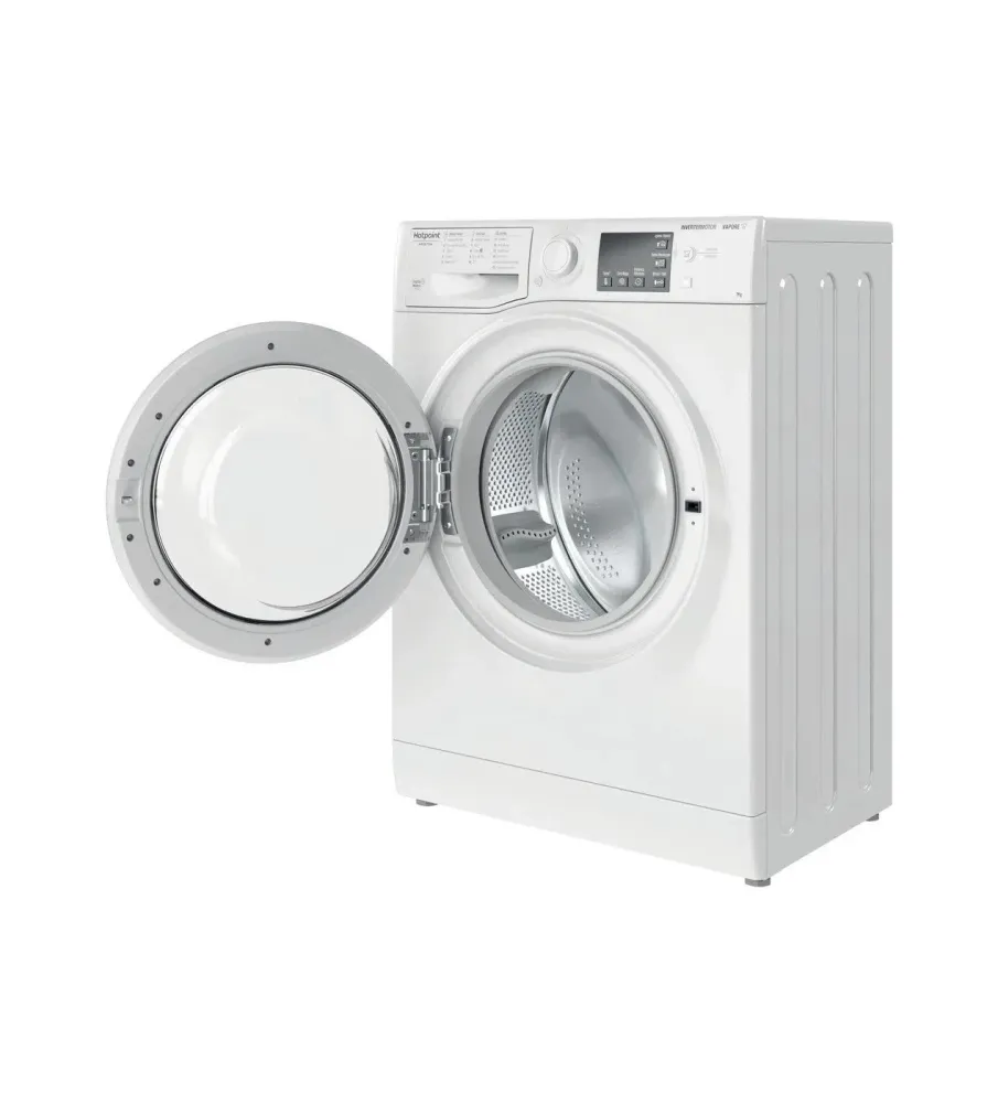Lavatrice libera installazione carica frontale Hotpoint 7,0 kg Centrifuga 1200 giri al minuto Codice RSSG 72V W IT N Color...