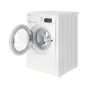 Lavatrice libera installazione carica frontale Indesit 8 kg 1200 giri al minuto Motore Inverter Colore bianco Modello EWE...