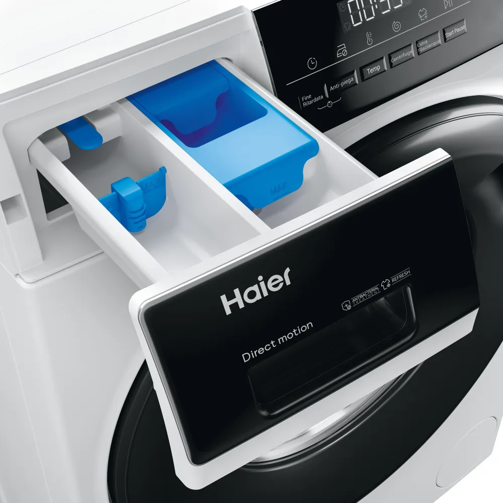 Lavatrice Libera Installazione Caricamento Frontale Haier I-Pro Series 3 HW90-B14939-IT 9 kg 1400 Giri/min Bianco Classe