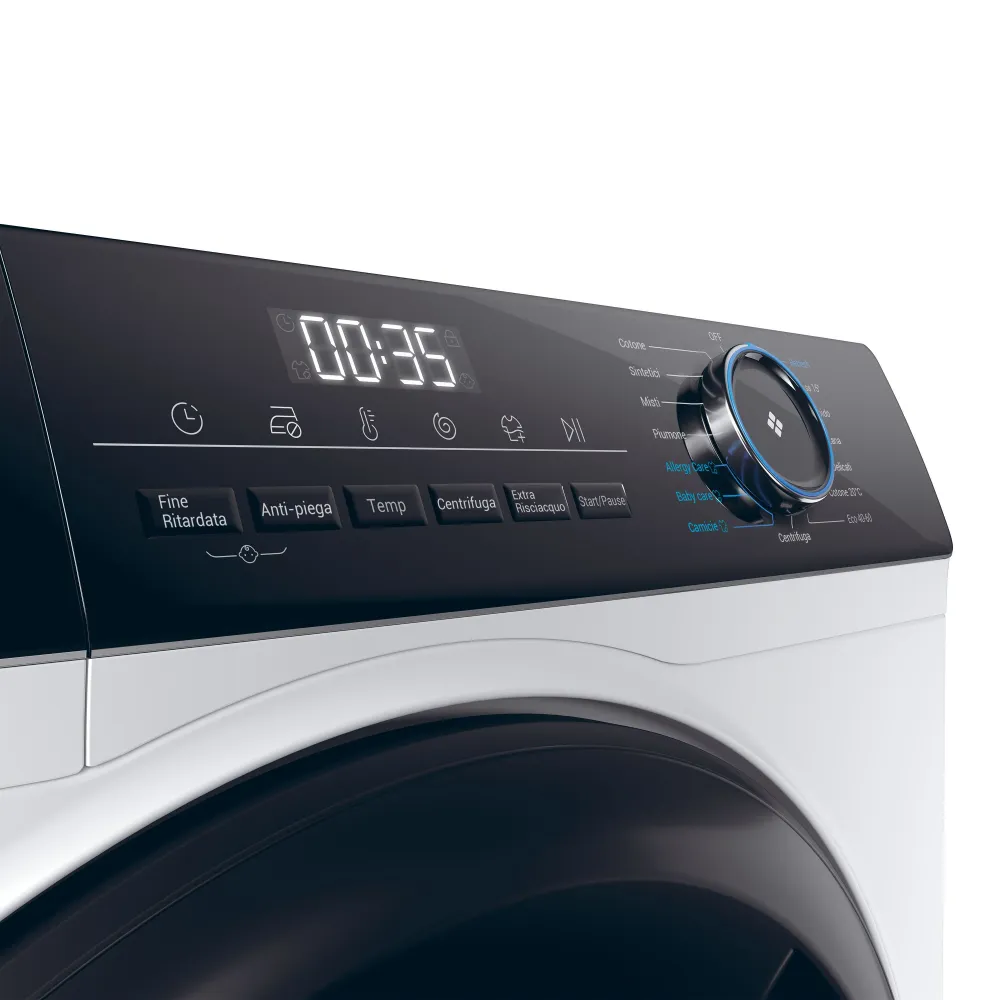 Lavatrice Libera Installazione Caricamento Frontale Haier I-Pro Series 3 HW80-B14939 8 kg 1400 Giri/min Bianco Classe
