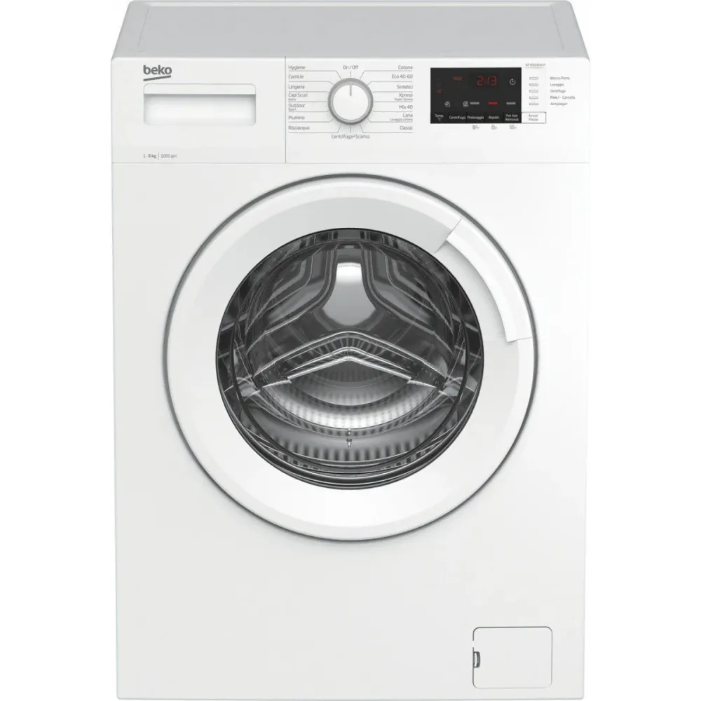 Lavatrice Slim Carica Frontale Beko 6 Kg WTXS61032W/IT 1000 Giri Classe E