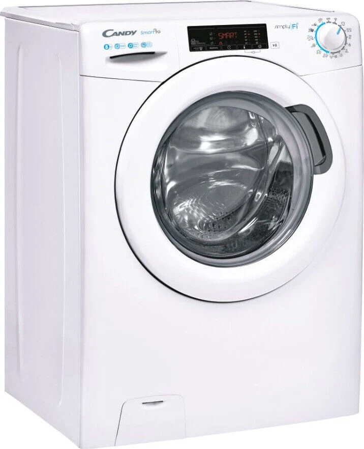 Lavatrice Slim Carico Frontale Candy CSO44 1285TE/2-S (L60xP52xA85) 8 Kg 1200 giri Classe Energetica D (Wi-Fi + BLE)
