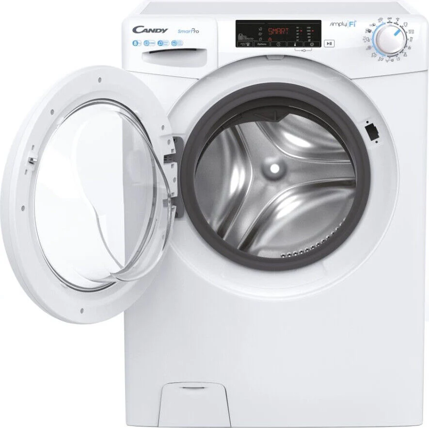 Lavatrice Slim Carico Frontale Candy CSO44 1285TE/2-S (L60xP52xA85) 8 Kg 1200 giri Classe Energetica D (Wi-Fi + BLE)