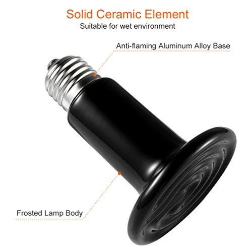 LEDGLE E27 100W trasmettitore riscaldatore Animali lampadina