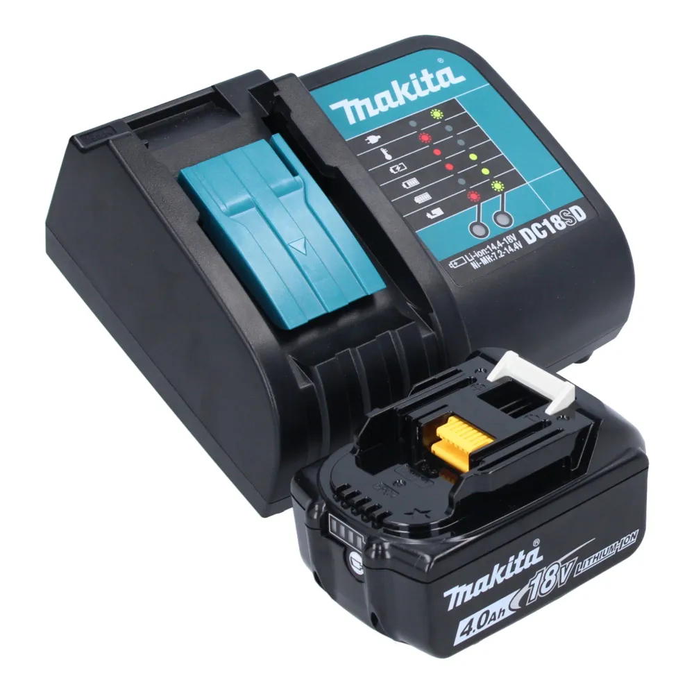 Makita DCM 501 SMO caffettiera batteria 12 V max / 18 V oliva + 1x batteria ricaricabile 4,0 Ah + caricabatterie