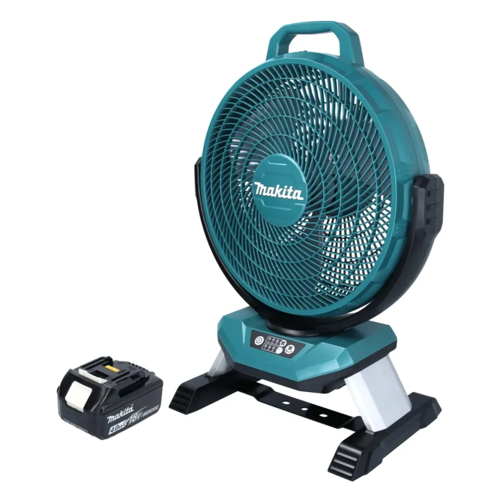 Ventilatore batteria Makita DCF 301 M1 18 V 33 cm + 1x batteria 4,0 Ah - senza caricabatterie