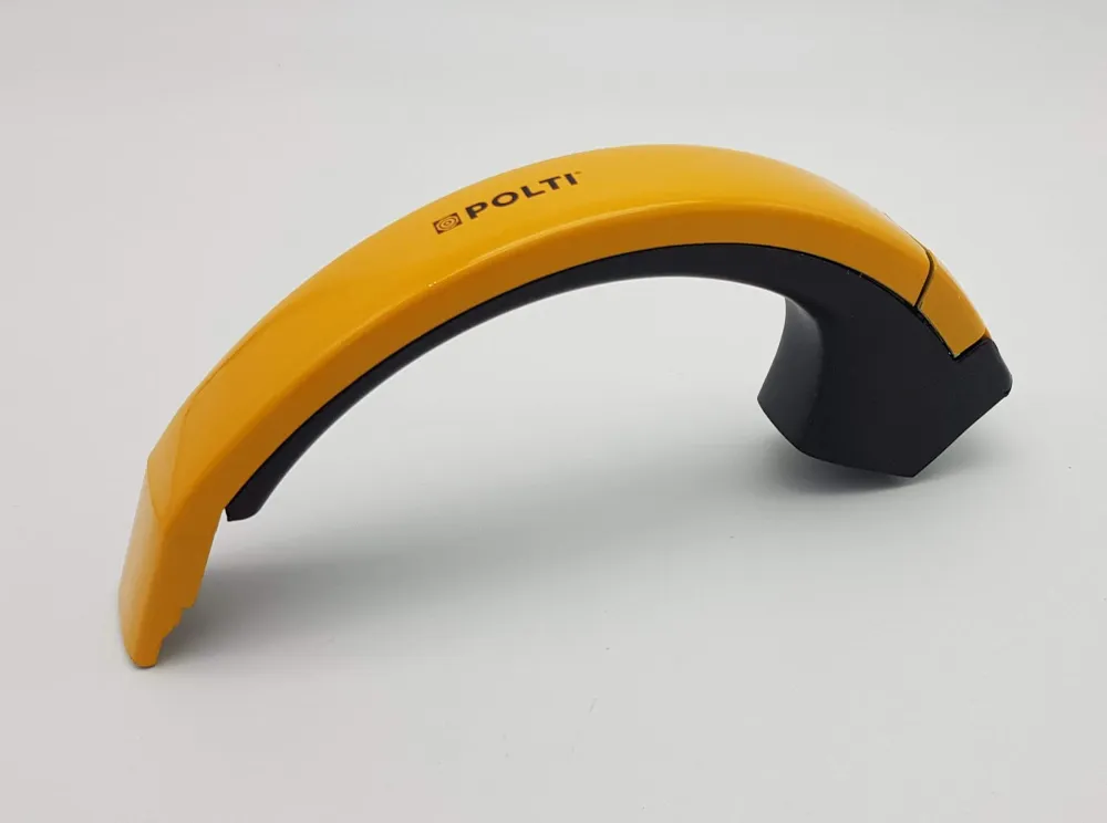 Maniglia impugnatura coperchio secchio aspirapolvere forzaspira c115 giallo Polti