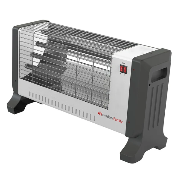 Melchioni Family - 158660003 - Stufa al quarzo VESUVIO - 1200W - 52 x 30 x 19 cm - Melchioni Family - 103975 - Conf. da 1 Pz.