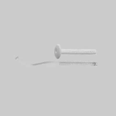 MENSOLA PIATTA PER RADIATORI ALLUMINIO Ø 7x170 mm - conf. 2 pezzi. Prezzo per Confezione.