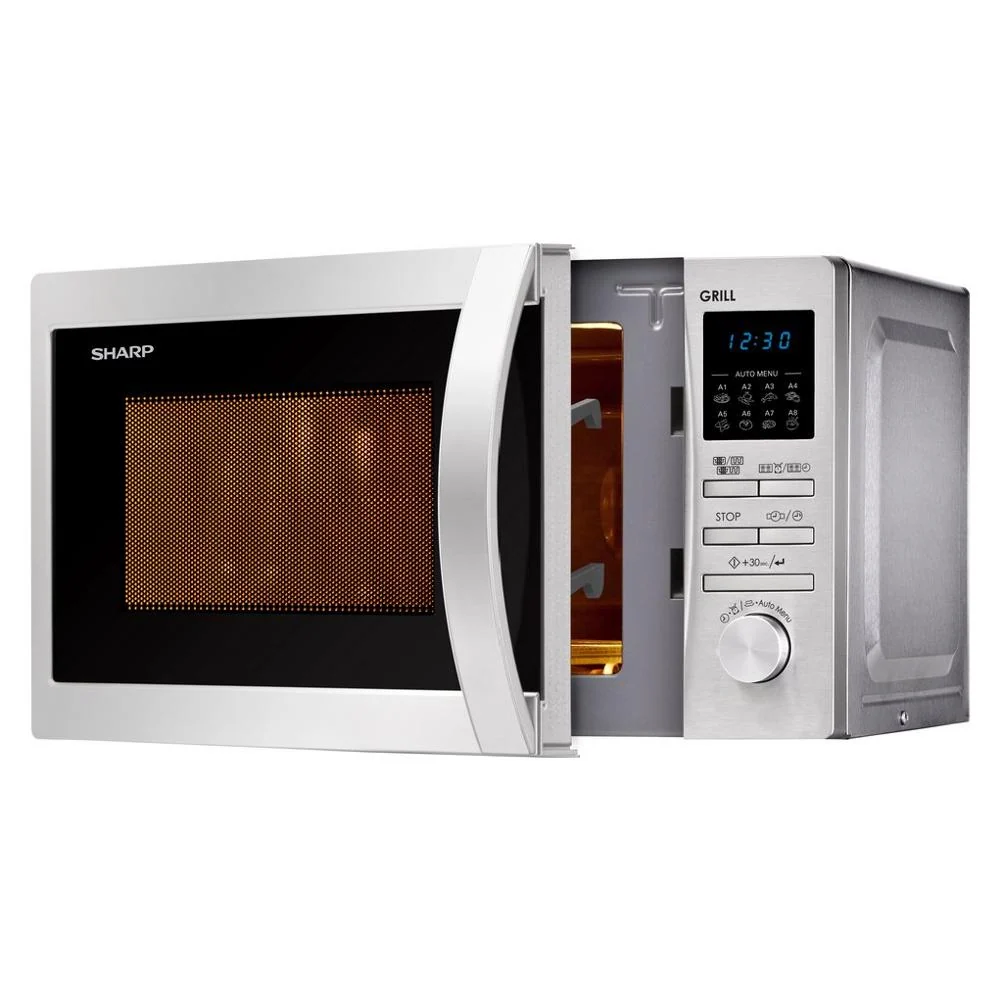 Microonde Sharp R622STWE 20 Litri 800 W (A25,8xL44xP35,9) Inox