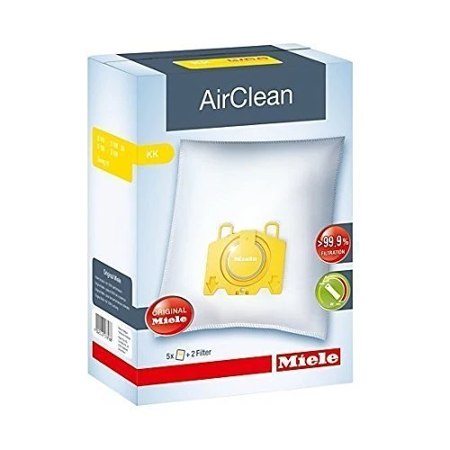 Miele Sacchetti Tipo KK, 2200 W, Bianco/Giallo