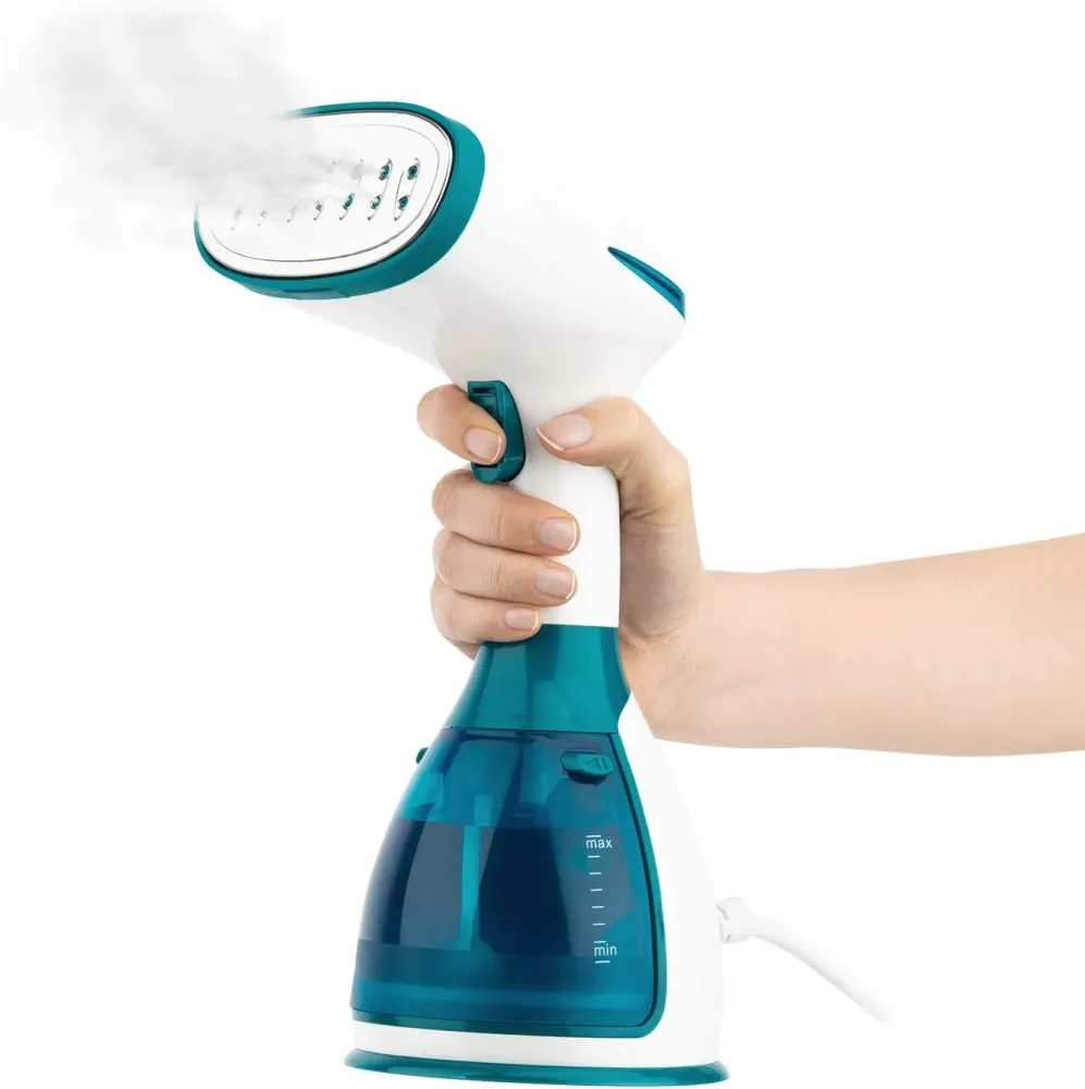 MLMLANT 1500W Ferro da Stiro Verticale, Stiratrice Vapore Portatile, Blu