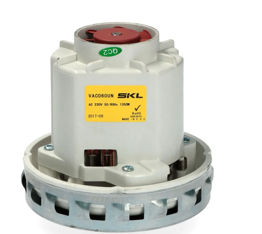 MOTORE ASPIRAPOLVERE MULTIMARCA Ø129mm. 1350W, 230V, 50/60Hz. Altezza 130mm,