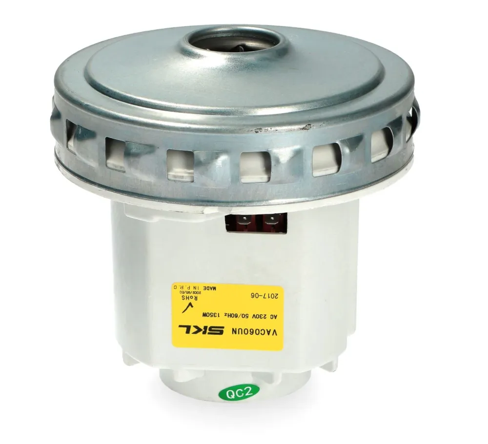 MOTORE ASPIRAPOLVERE MULTIMARCA Ø129mm. 1350W, 230V, 50/60Hz. Altezza 130mm,