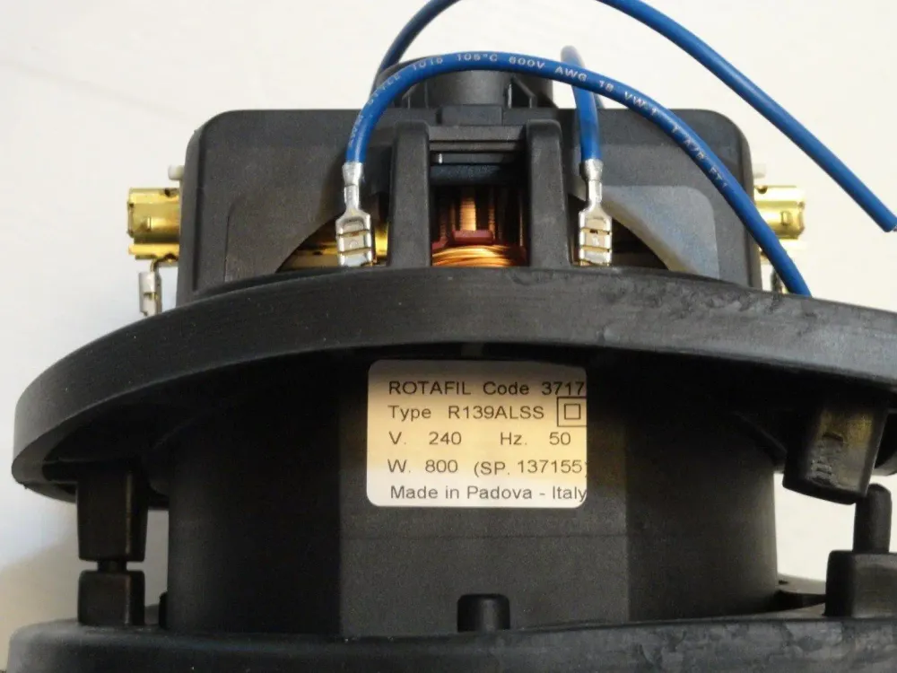 Motore aspirapolvere R139ALSS v240-50 con guarnizioni per modello LW30 Lindhaus