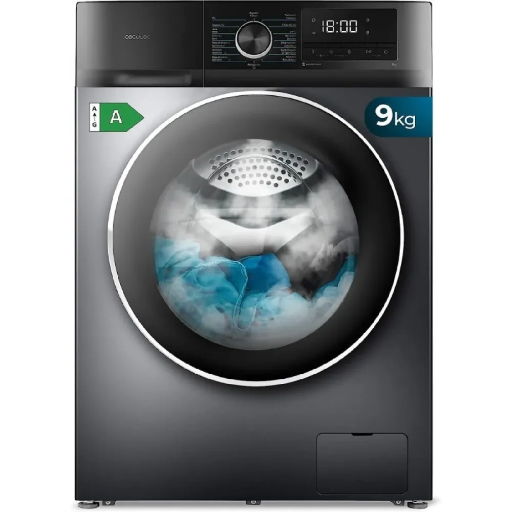 Máquina de lavar Cecotec Bolero DressCode 9500 Inverter 9 kg