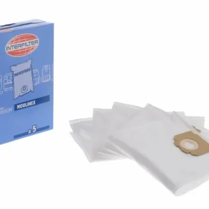 MX90M 5 Sacchetti Microfibra adattabili Moulinex
