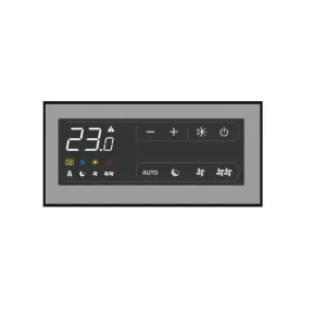 Pannello Comando Bordo 4 Velocità Smart Touch LCD Con termostato modulazione continua ECA644II per Ventilconvettori Innova