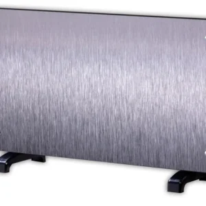 Pannello Radiante Elettrico Quadro Termico 86x47cm 2000W Chemin'Arte Inox Spazzolato