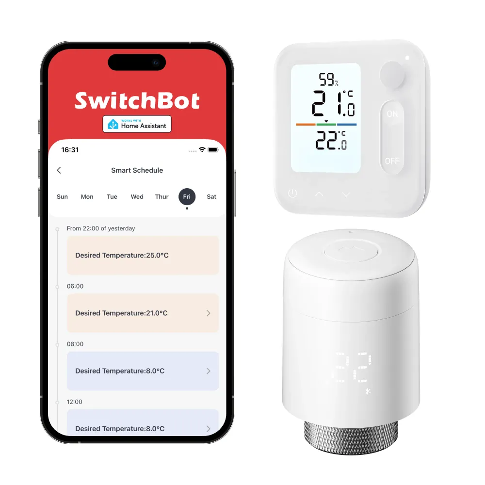 Pannello termostatico intelligente per radiatore SwitchBot combinato