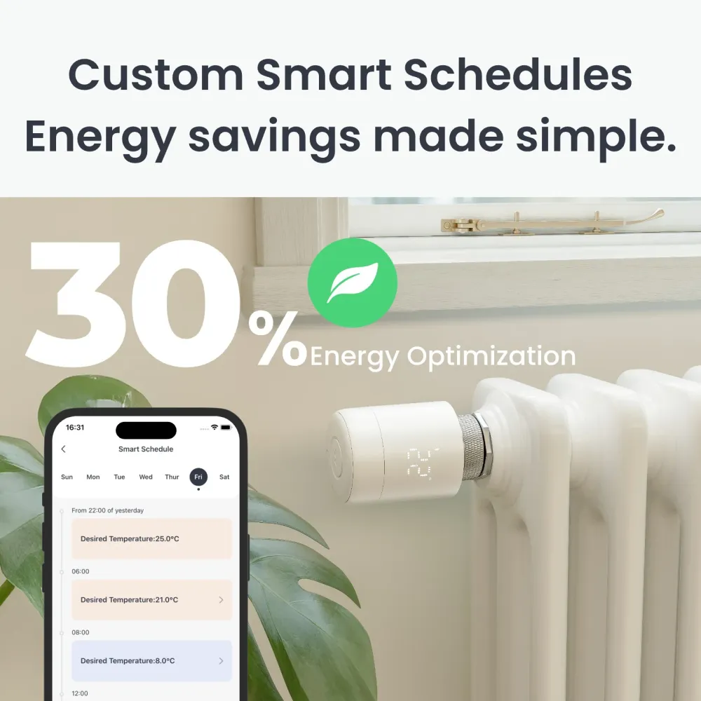 Pannello termostatico intelligente per radiatore SwitchBot combinato