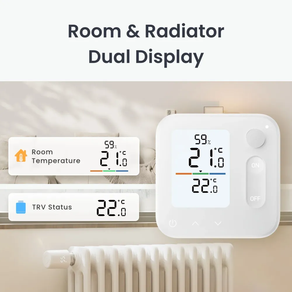 Pannello termostatico intelligente per radiatore SwitchBot combinato