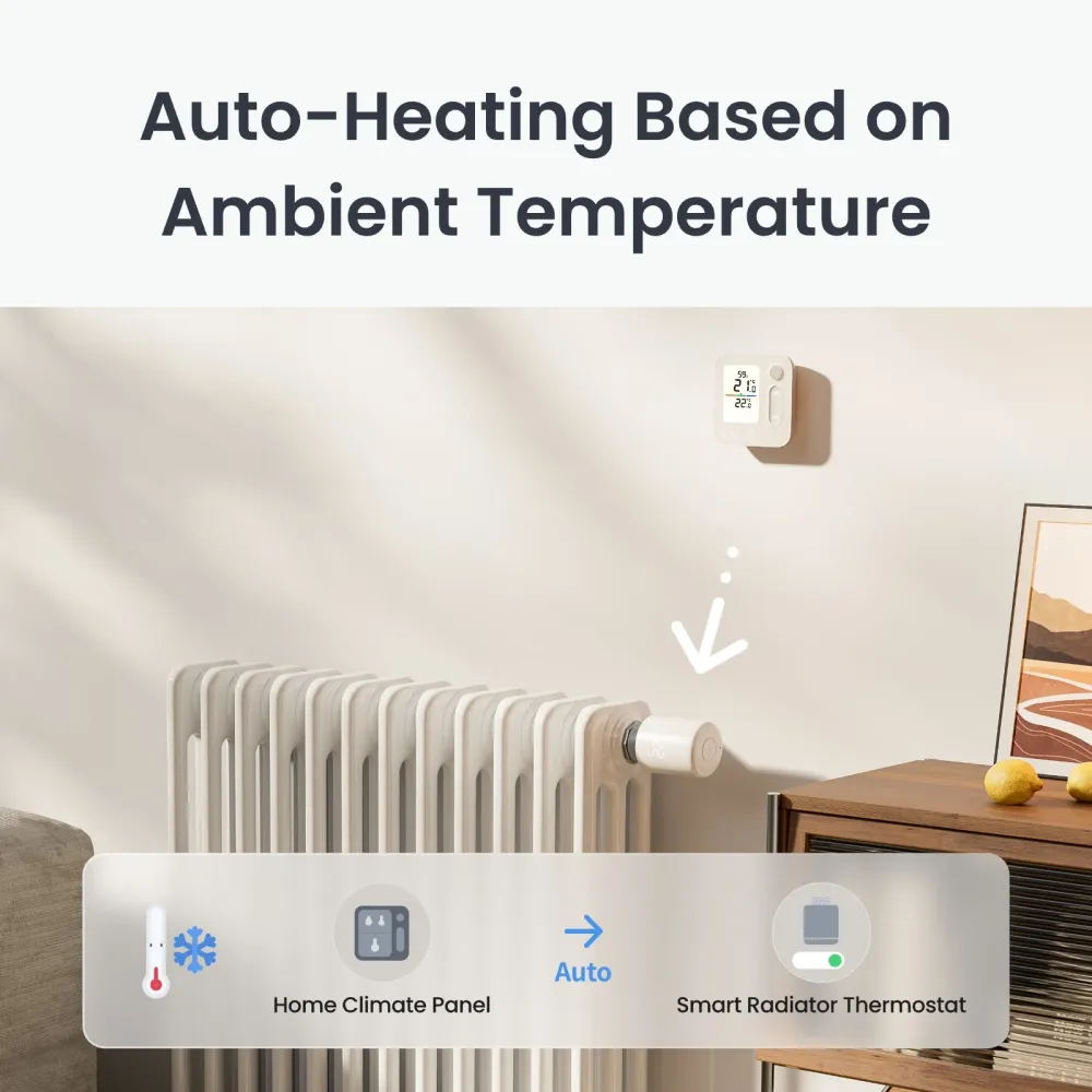 Pannello termostatico intelligente per radiatore SwitchBot combinato