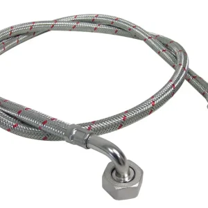 Parigi Tubo Carico Lavatrice Lavinox Con Curva Attacco 3/4 Cm. 200