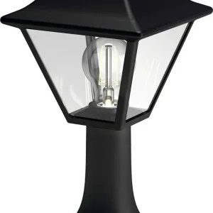 PHILIPS - ALPENGLOW PIEDISTALLO NERO ALLUMINIO 30CM 1XE27 60W
