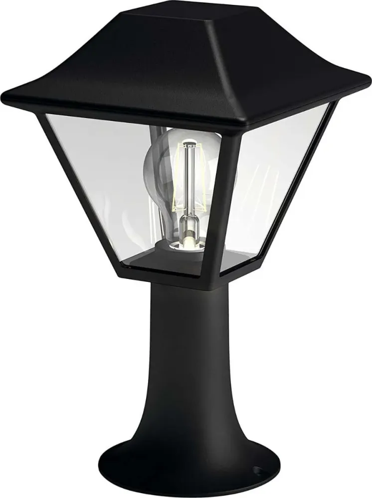 PHILIPS - ALPENGLOW PIEDISTALLO NERO ALLUMINIO 30CM 1XE27 60W